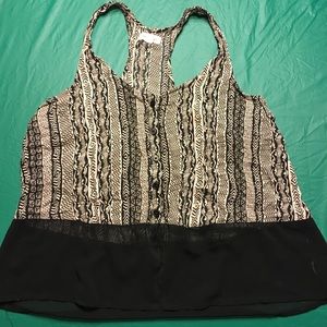 Patterned tank top